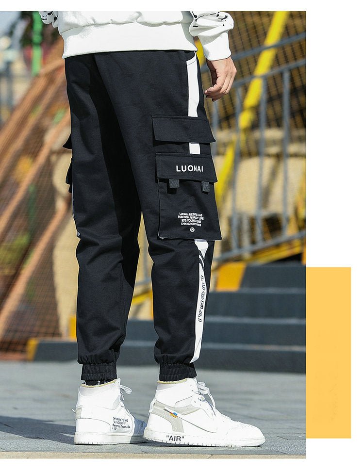 Big Pocket Men's Cargo Pants Streetwear Leisure Hip Hop Jogging Pants Male High Quality New Sweatpants Pants Mens Trousers - Vimost Shop