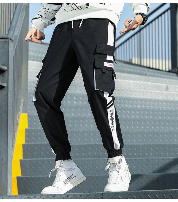 Big Pocket Men's Cargo Pants Streetwear Leisure Hip Hop Jogging Pants Male High Quality New Sweatpants Pants Mens Trousers - Vimost Shop