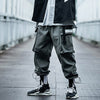 Big Pockets Male Harem Cargo Pants Harajuku Streetwear Sweatpants Hip Hop Casual Joggers Men Trousers Oversized - Vimost Shop