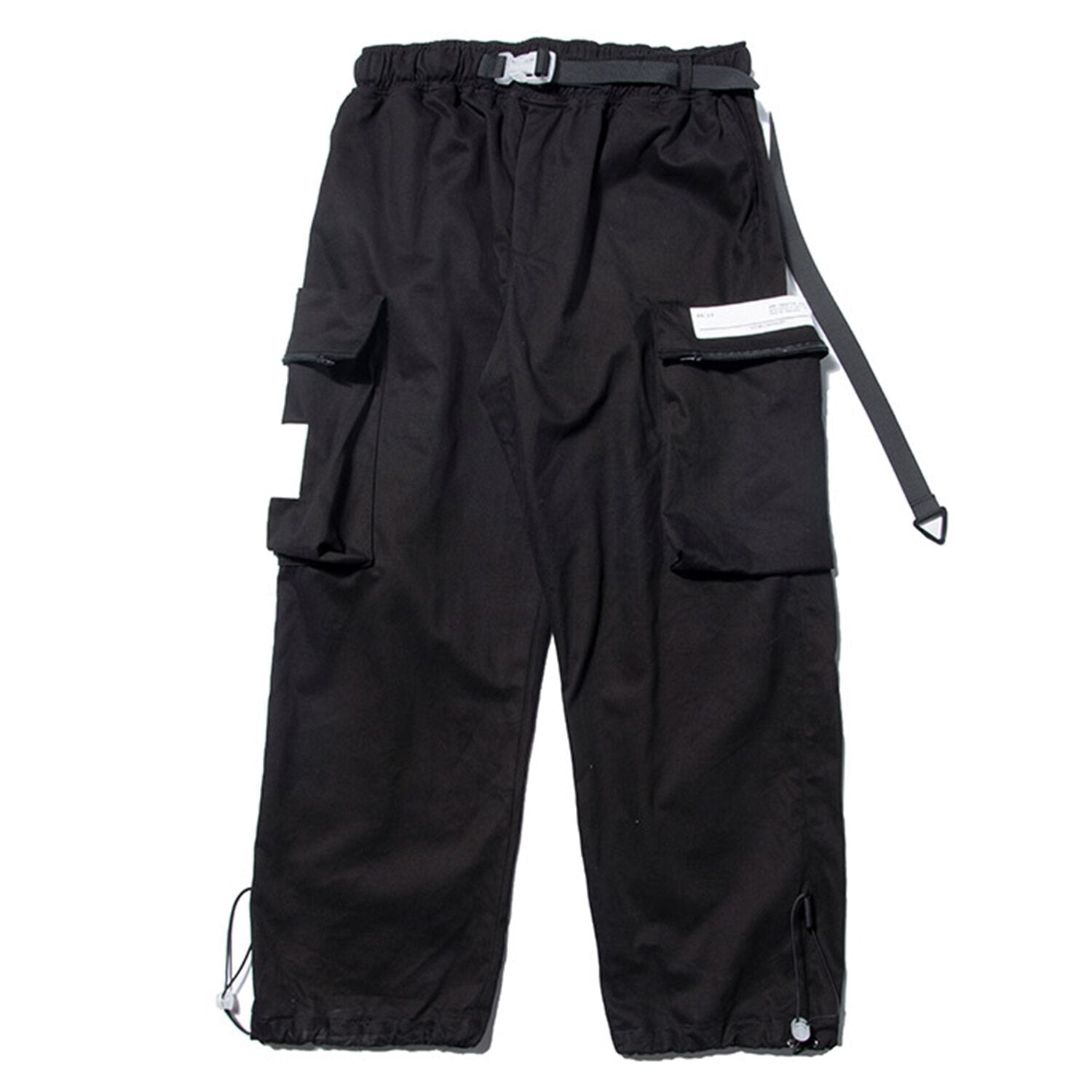 Big Pockets Male Harem Cargo Pants Harajuku Streetwear Sweatpants Hip Hop Casual Joggers Men Trousers Oversized - Vimost Shop