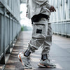 Big Pockets Male Harem Cargo Pants Harajuku Streetwear Sweatpants Hip Hop Casual Joggers Men Trousers Oversized - Vimost Shop