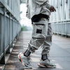 Big Pockets Male Harem Cargo Pants Harajuku Streetwear Sweatpants Hip Hop Casual Joggers Men Trousers Oversized - Vimost Shop
