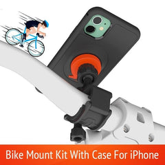 Bike Bicycle Motorcycle Handlebar Mount Holder Cell Phone Bag Bracke With Shockproof Case Protection Stand For iPhone 11 Pro Max - Vimost Shop