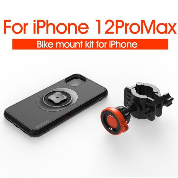 Bike Bicycle Motorcycle Handlebar Mount Holder Cell Phone Bag Bracke With Shockproof Case Protection Stand For iPhone 11 Pro Max - Vimost Shop