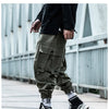 Black Cargo Pants Men Hip Hop Loose Pants Mens Spring Harem Pant Streetwear Harajuku Jogger Sweatpant Trousers M-4XL - Vimost Shop