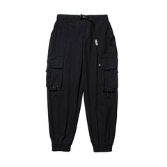 Black Cargo Pants Men Hip Hop Loose Pants Mens Spring Harem Pant Streetwear Harajuku Jogger Sweatpant Trousers M-4XL - Vimost Shop