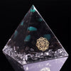 Black Tourmaline Orgonite Pyramid Hematite Crystal Chakra Meditation Reiki Healing Metaphysical Energy Generator - Vimost Shop