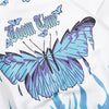 Blue Flame Butterfly Print Sweatshirt Streetwear Harajuku Pullover Autumn Black Sweat Shirt Hoodie Hip Hop Men Clothing - Vimost Shop