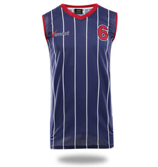 Blue Stripes Design Basketball jersey and Shorts - Vimost Shop