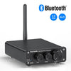 Bluetooth 2 Channel Sound Power Stereo Amplifier Mini HiFi Digital Amp for Speakers 50W BT10A Treble & Bass - Vimost Shop
