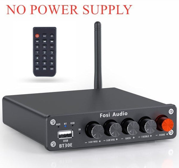 Bluetooth 5.0 Sound Power Amplifier 2.1 Channel Integrated Amp & U-Disk Player Home Audio Subwoofer 100W - Vimost Shop