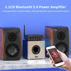 Bluetooth Sound Power Amplifier 2.1 Channel Bass & Treble Control Amp Audio Subwoofer 100W + 50W x2 - Vimost Shop