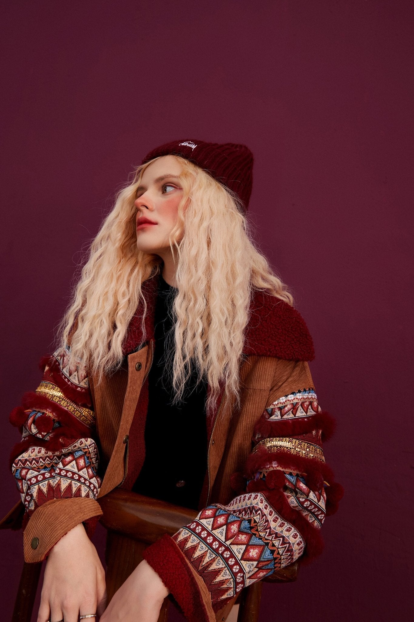 Bohemia Corduroy Single Breasted Casual Padded Coat Women,Winter ELF Full Sleeve Korean Female Warmness Outwears - Vimost Shop