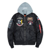Bomber Men Badge Air Pilot MA-1 Men's Jacket Hip Hop Outwear - Vimost Shop