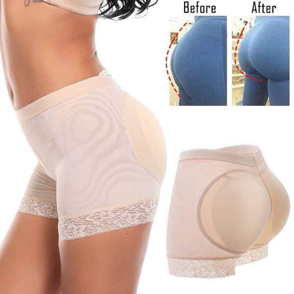 Booty Hip Enhancer Invisible Lift Butt Lifter Shaper Padding Panty Push Up Bottom Boyshorts Sexy Shapewear Panties - Vimost Shop