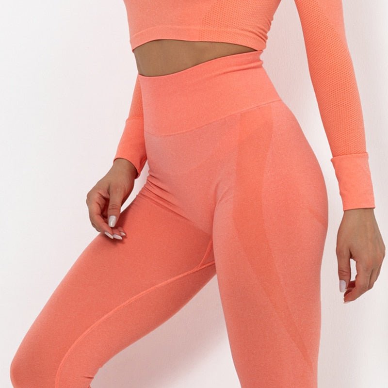 Booty Ruched Sports Pants Yoga Leggings Gym Workout Training Tights Tummy Control Trousers Running Activewear Fitness Clothing - Vimost Shop