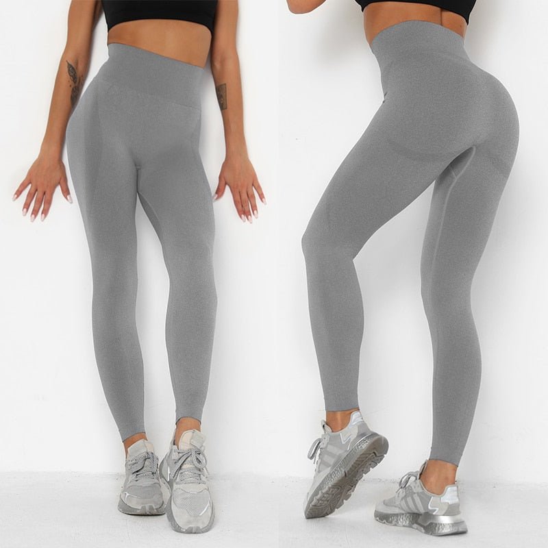 Booty Ruched Sports Pants Yoga Leggings Gym Workout Training Tights Tummy Control Trousers Running Activewear Fitness Clothing - Vimost Shop