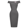 BP Womens Pin Up 1950s Retro Business OL Lady Hips-Wrapped Bodycon Pencil Skirts - Vimost Shop