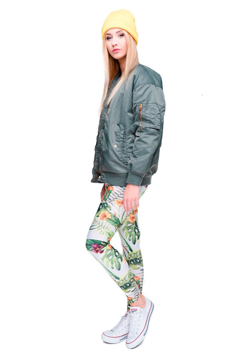 Brand Fashion Camo Branches 3D Printing High Quality Slim Legging Women Casual Home Leggings Woman Pants - Vimost Shop