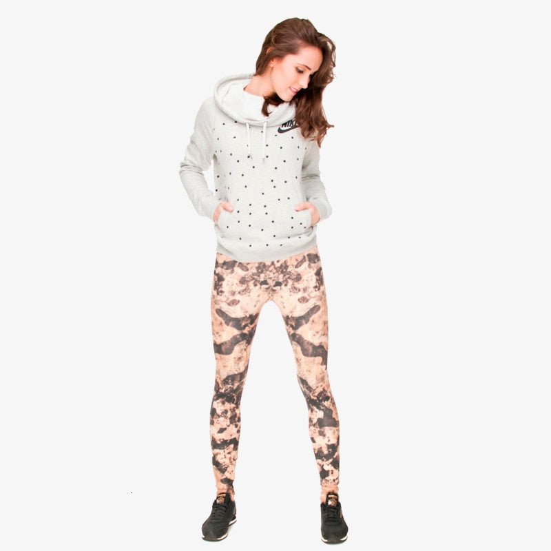 Brand Fashion Camo Branches 3D Printing High Quality Slim Legging Women Casual Home Leggings Woman Pants - Vimost Shop