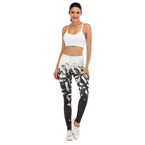 Brand Fashion Woman Pants Sexy Women Legging Printing Fitness leggins Slim legins Soft and stretchy Leggings - Vimost Shop