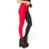 Brand Harley Quinn Leggings Fashion Women Clothes Digital Print Pants New FitnessRed and black spell Ling grid leggins - Vimost Shop