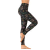 Brands Women Fashion Legging Black Doodle owl Printing leggins Sexy Slim legins High Waist Leggings Woman Fitness Pants - Vimost Shop