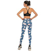 Brands Women Fashion Legging Floral sloth Printing leggins Slim legins High Waist Leggings Woman Pants - Vimost Shop