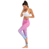 Brands Women Fashion Legging Line gradient Color Printing leggins Sexy Slim legins High Waist punk Leggings Woman Fitness Pants - Vimost Shop
