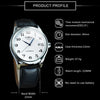 Business Luxury Automatic Mechanical Mens Watch Date Simple Leather Band Watches Man Classic Gift for Male часы мужские - Vimost Shop