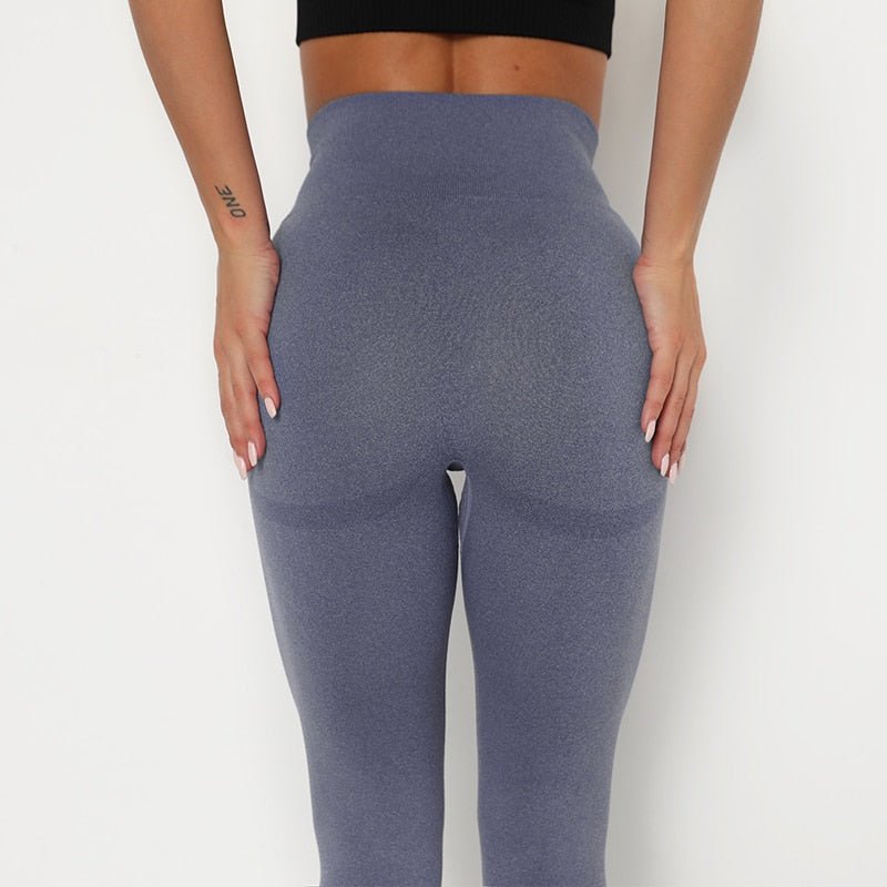 Butt Ruched Yoga Pants High Waist Tummy Control Seamless Leggings Workout Tight Running Sportswear Gym Clothing Fitness Leggins - Vimost Shop
