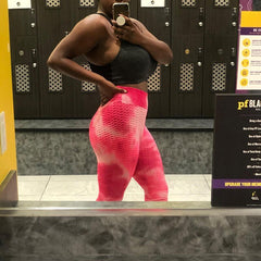 Butt Ruched Yoga Pants Tie-dye Streetwear High Waist Fitness Legging Running Athletic Trousers Gym Activewear Sport Leggings - Vimost Shop