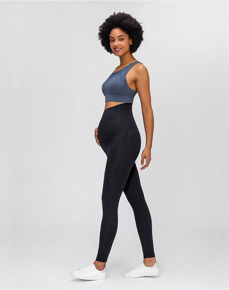 Buttery-soft High Rise Yoga Pants Sport Gym Leggings Pregnant Woman Four-ways Stretchy Home Fitness Workout Leggings - Vimost Shop