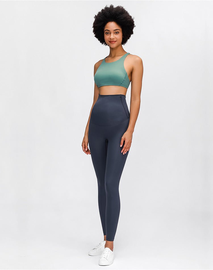 Buttery-soft High Rise Yoga Pants Sport Gym Leggings Pregnant Woman Four-ways Stretchy Home Fitness Workout Leggings - Vimost Shop