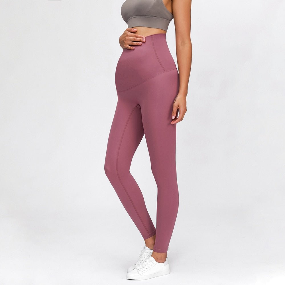 Buttery-soft High Rise Yoga Pants Sport Gym Leggings Pregnant Woman Four-ways Stretchy Home Fitness Workout Leggings - Vimost Shop