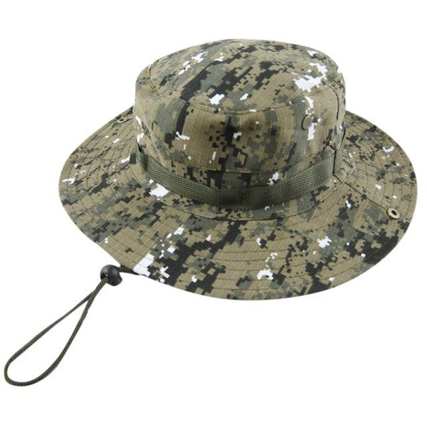 Camo Sun Hat Bucket Hat Women Waterproof Boonie Camouflage Summer Fishing Hats Cap Mens Womans Casquette Sombrero Mujer - Vimost Shop