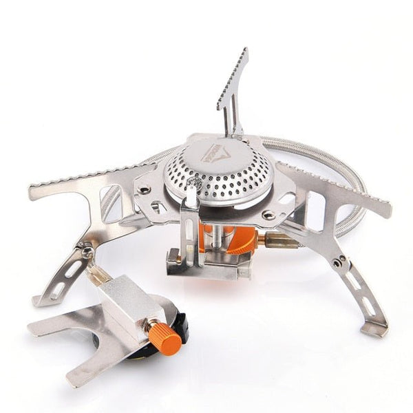 Camping Gas Stove Outdoor Tourist Burner Strong Fire Heater Tourism Cooker Survival Furnace Supplies Equipment Picnic - Vimost Shop