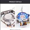 Camping Wind Proof Gas Burner Outdoor Strong Fire Stove Heater Tourism Equipment Supplies Tourist Kitchen Survival Trips - Vimost Shop