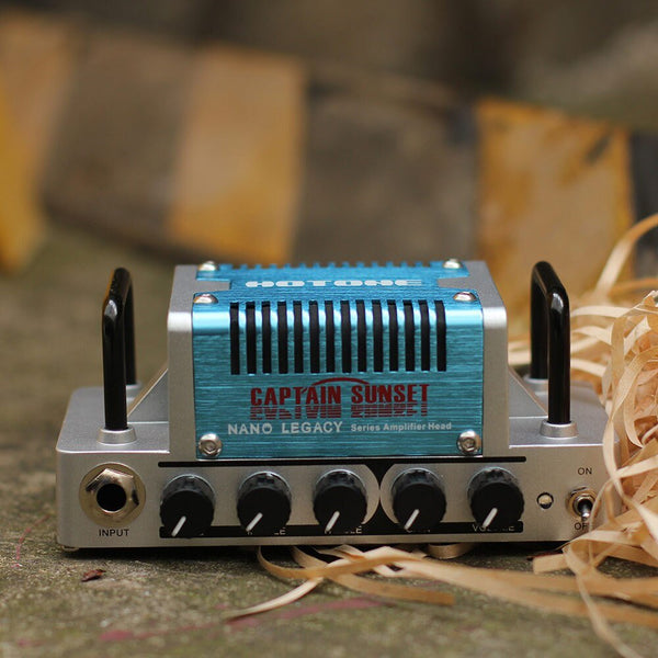 Captain Sunset High Gain Guitar Amp Head 5 Watts Class AB Amplifier with CAB SIM Phones/Line Output NLA-9 - Vimost Shop