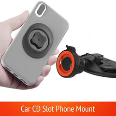 Car Phone Holder for CD Slot 360 Rotation Mount Universal Cell Phone Clip Stand Bracket for iPhone Samsung GPS Cradle navigation