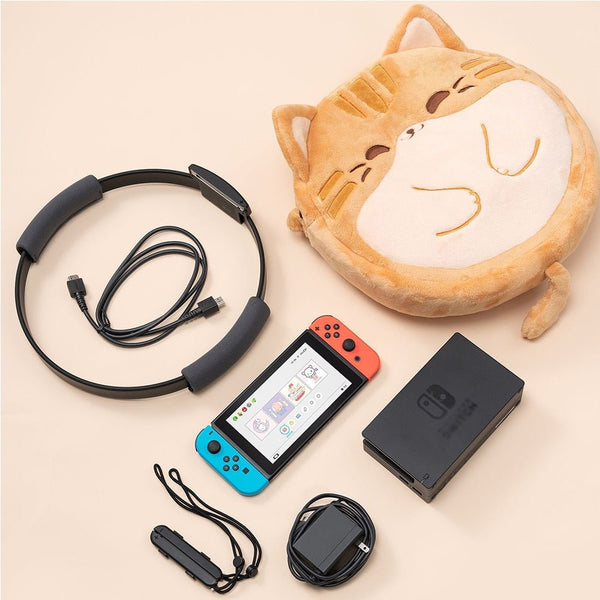 Cartoon for Nintendo Switch Portable Case NS Plush Bag Fitness Ring Base Storage Cover Shell For NS Switch Accessories - Vimost Shop