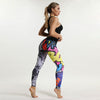 Cartoon Print Sport Pants Yoga Leggings Breathable - Vimost Shop