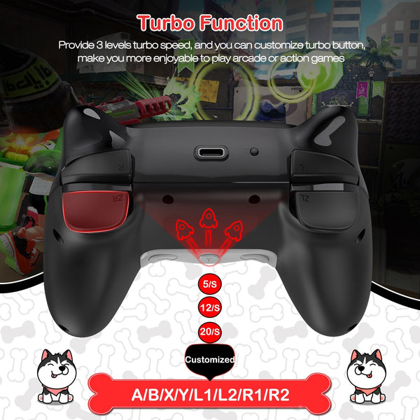 Cartoons Switch Pro Controllers for Nintendo Switch Console Wireless Gamepad Video Game USB Joystick with Motion Vibration - Vimost Shop