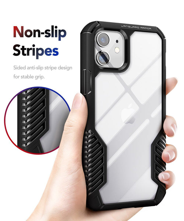 Case for iPhone 12 Mini 5.4 Inch Vanguard Armor Designed Durable Drop Protection Shockproof Phone Case for iPhone 12 Mini - Vimost Shop
