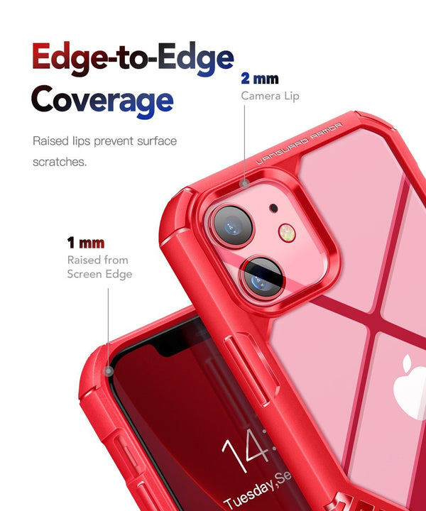 Case for iPhone 12 Pro/12 Case Vanguard Armor Designed Shockproof Drop Protection Cover Case for iPhone 12/12 Pro 6.1Inch - Vimost Shop