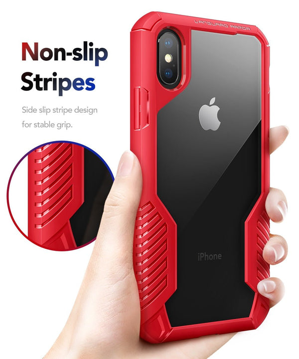 Case For iPhone X/Xs Vanguard Armor Designed Rugged Case Heavy Duty Military Grade Shockproof Drop Protection Cover - Vimost Shop