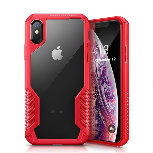 Case For iPhone X/Xs Vanguard Armor Designed Rugged Case Heavy Duty Military Grade Shockproof Drop Protection Cover - Vimost Shop