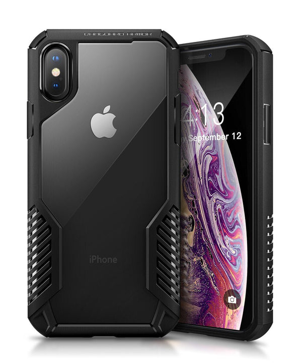 Case For iPhone X/Xs Vanguard Armor Designed Rugged Case Heavy Duty Military Grade Shockproof Drop Protection Cover - Vimost Shop