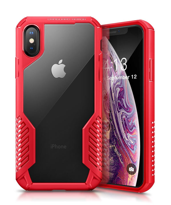 Case For iPhone X/Xs Vanguard Armor Designed Rugged Case Heavy Duty Military Grade Shockproof Drop Protection Cover - Vimost Shop