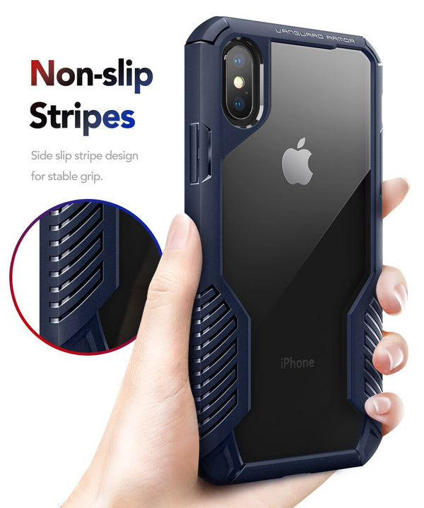 Case For iPhone X/Xs Vanguard Armor Designed Rugged Case Heavy Duty Military Grade Shockproof Drop Protection Cover - Vimost Shop